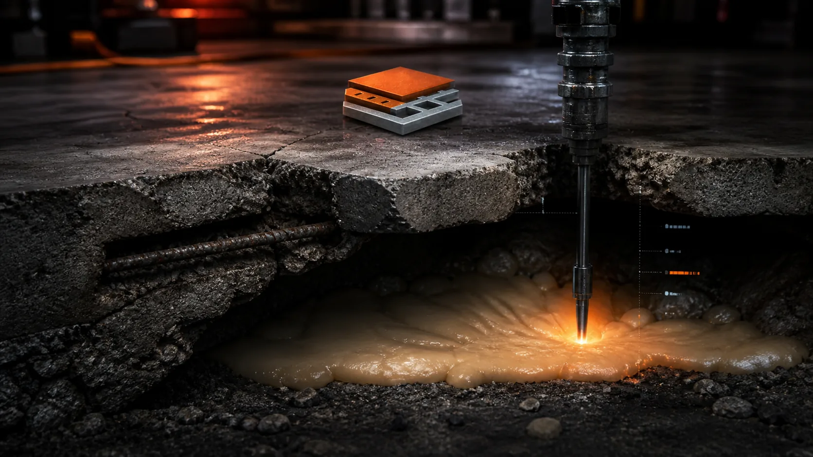Concrete repair process after assessment